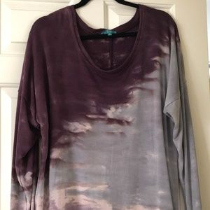 River + Sky Tie Dye Allie Long Sleeve Sweatshirt